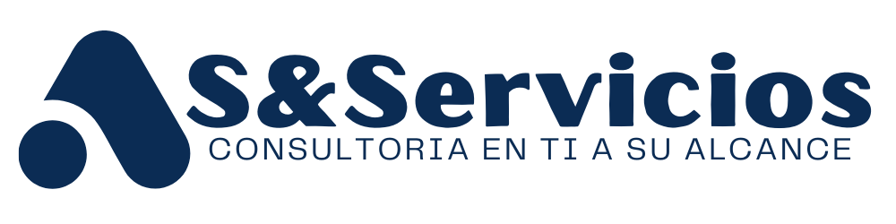 Logotipo Oficial de AS&Servicios - Consultoría TI y Soluciones para Colegios Oficiales